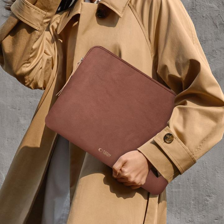 Immagine prodotto Tech-Protect Fleece-Laptoptasche 15-16 - Braun (16")