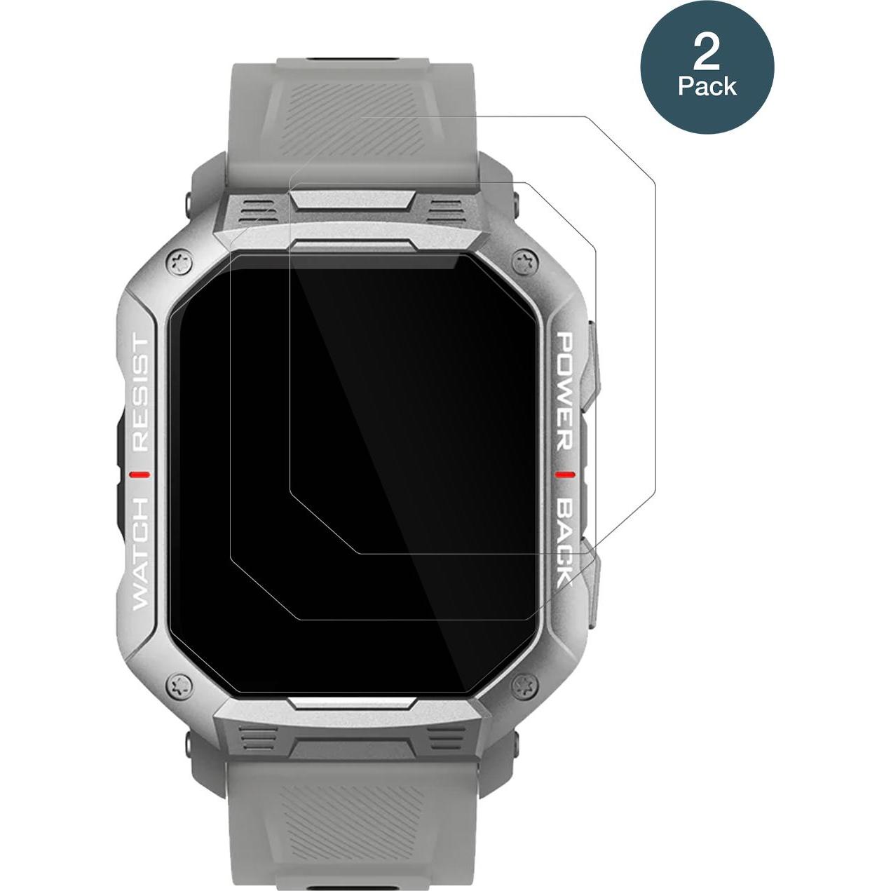 Thumbnail - Dipos Anti-Shock Displayschutz 9H, Smartwatch Schutzfolie, Transparent
