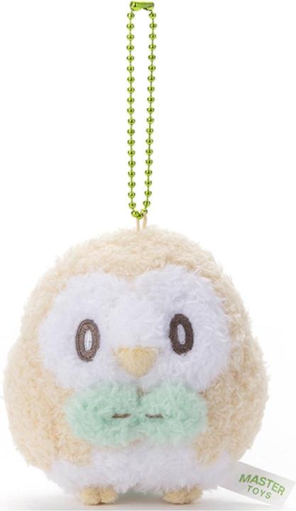 Produktbild Pokémon Rowlet Key Chain Mascot PokePiece Plush - 9 cm (9 cm)
