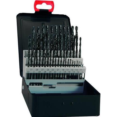 Fortis, Bohrereinsatz, Spiralborsaet 1071 HSS vals 1-10,0mm 19d (1.0-10 mm)