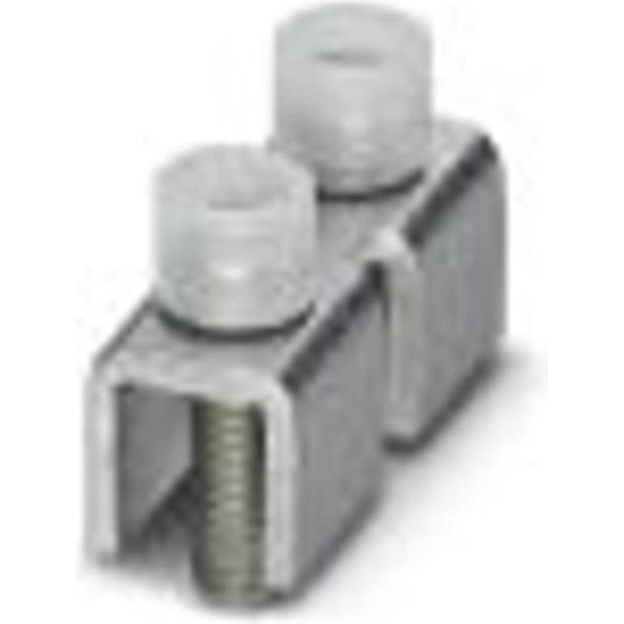 Phoenix Contact Ponticello 0201113 FBI 2-20-EX Contenuto: 10 pezzi., Cavo + Spina elettrica, Argento, Bianco