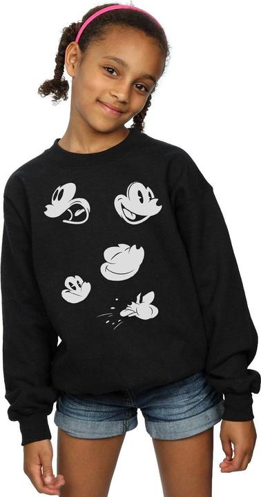 Produktbild Disney Mickey Mouse Faces Sweatshirt Mädchen (140, 146)