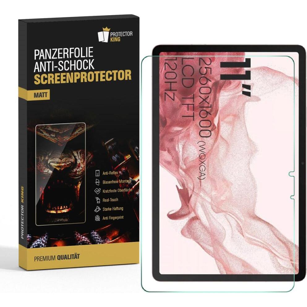 Protectorking 5x Panzerfolie Anti-Shock matt entspiegelt (5 Stück, Galaxy Tab S9 Ultra), Tablet Schutzfolie
