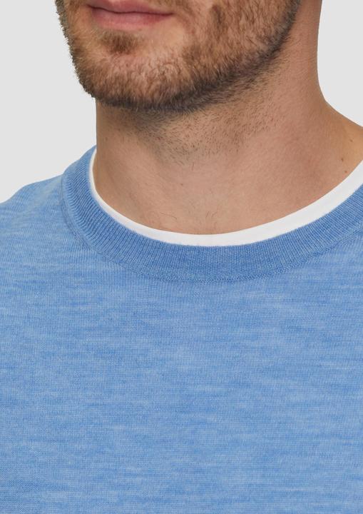 Produktbild s.Oliver Strickpullover Feinstrickpullover aus reiner Merinowolle (S)