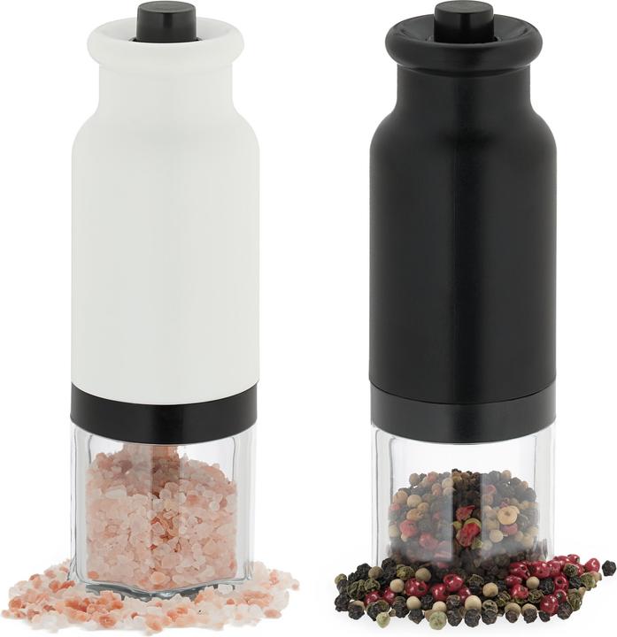 Actual product image Relaxdays 2x spice grinder (Various spices, Herbs, Salt, Pepper)
