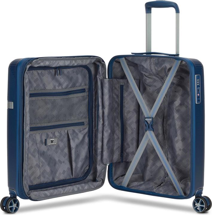 Actual product image Roncato Airglam 4-wheel cabin trolley S 55 cm with stretch fold (45 l)