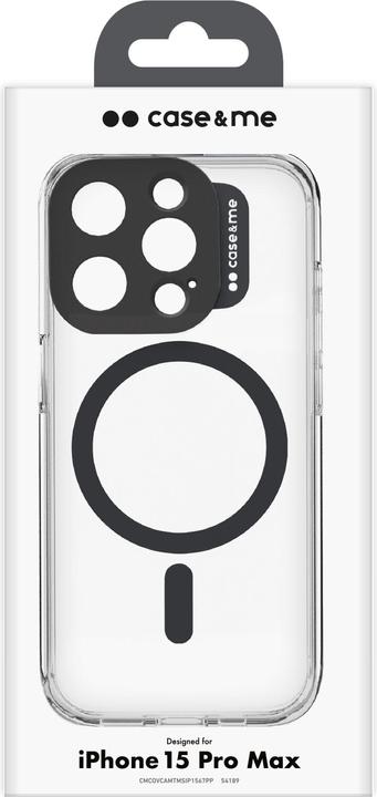 Actual product image Caseme Transparent case compatible with MagSafe charging for iPhone 15 Pro Max (Apple iPhone 15 Pro Max)