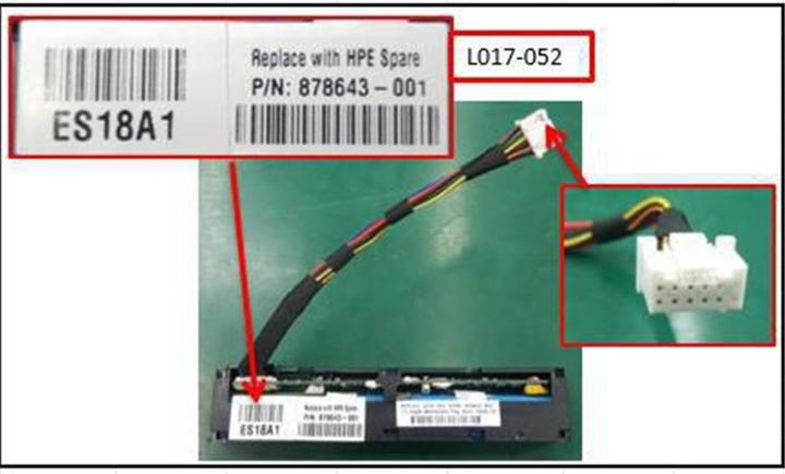 Produktbild HPE Smart storage battery