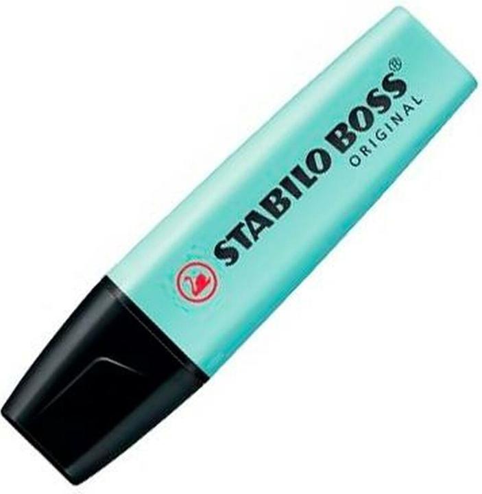 Produktbild STABILO Leuchtmarker BOSS Pastell Türkis (10x)