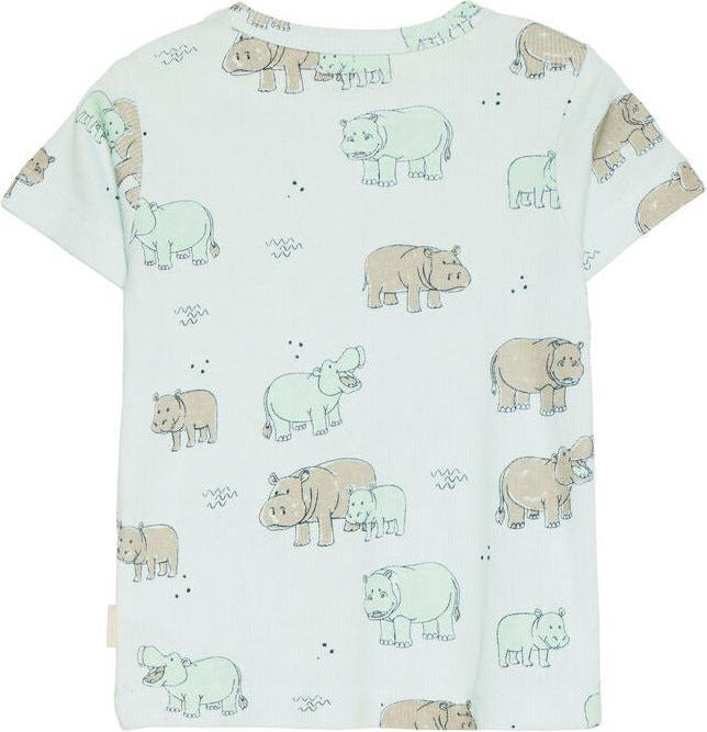 Actual product image Minymo T Shirt Hippo OEKO TEX (68)