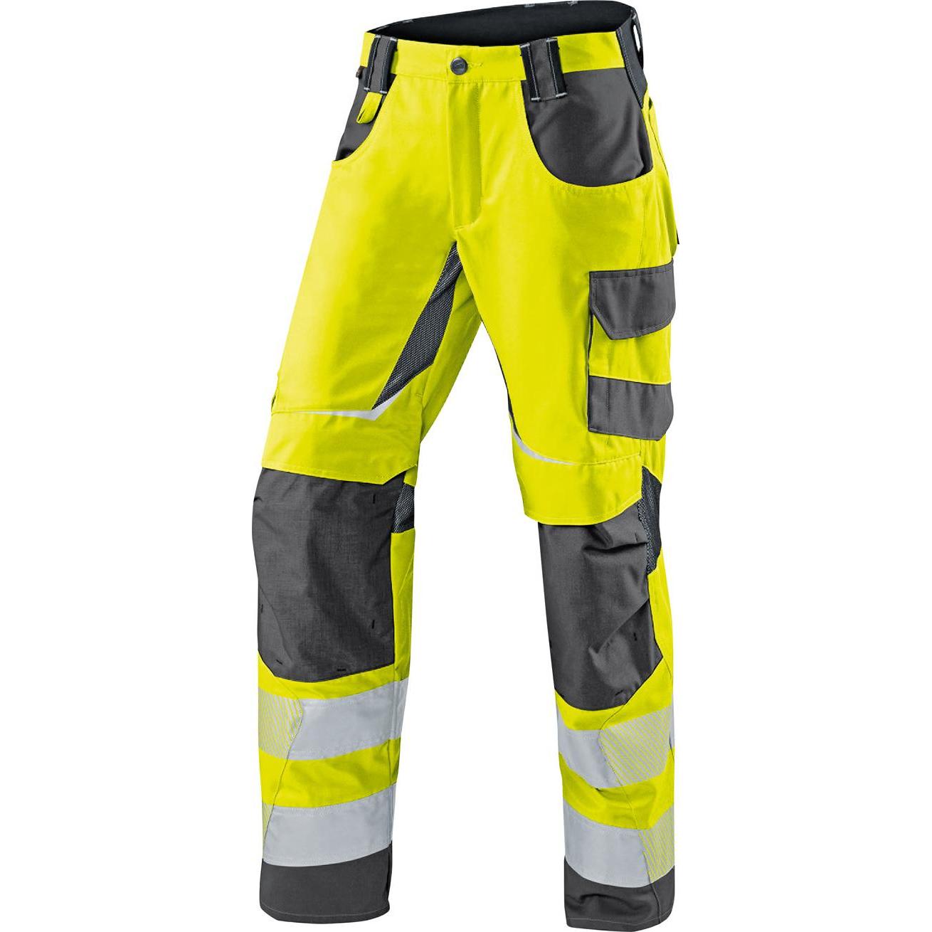 Kübler, Arbeitshose, Bundhose Sommer gelb/anthrazit Gr. 64 (64)
