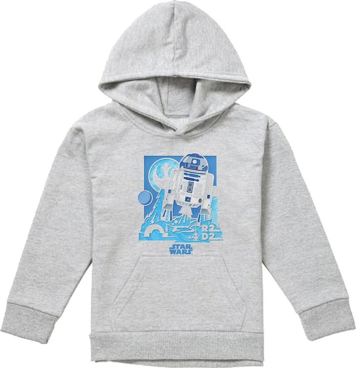 Image du produit Star Wars - Sweat à capuche motif R2-D2 PAPERCUT - Enfant (116)
