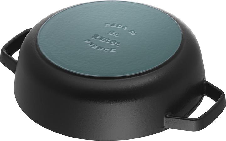 Actual product image Staub Roaster with Chistera Drop Structure (24 cm, Casserole + Stewpot, Cast iron)