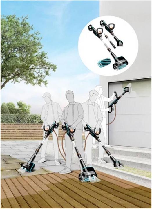 Image du produit Gardena Multi-nettoyeur sur batterie Aqua Brush Universal 04/18V P4A (Fonctionnement sur batterie, Fonctionnement sur piles)