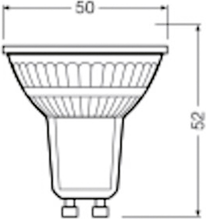 Produktbild Osram Led Star Par16 (GU10, 6.90 W, 620 lm, 1 x, F)