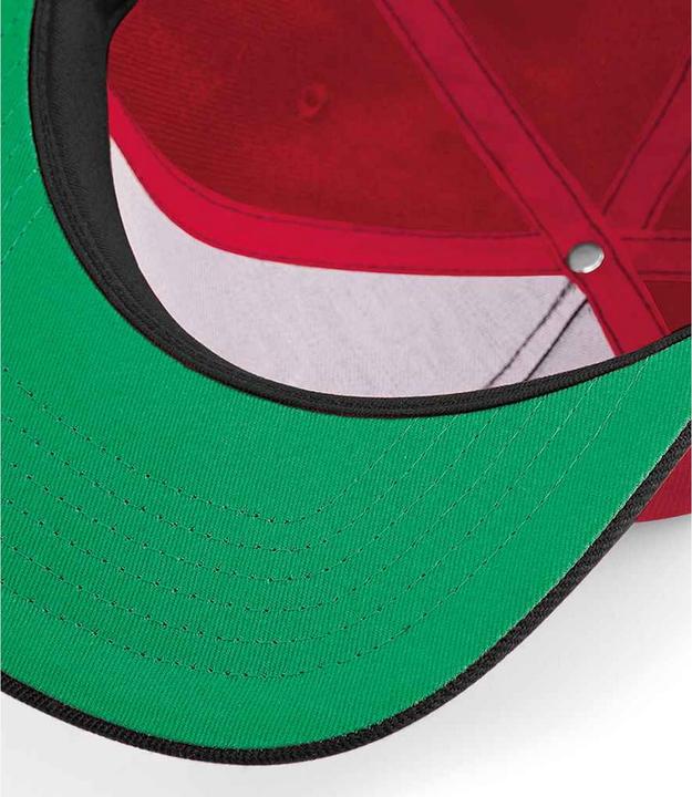 Actual product image Beechfield Original Flat Peak Snapback Cap (One size)