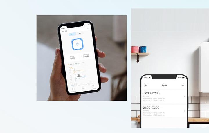 Image du produit Sonoff TH Origin przekaźnik Wifi z funkcją pomiaru temperatury oraz wilgotności THR320 (Actionneur de chauffage)
