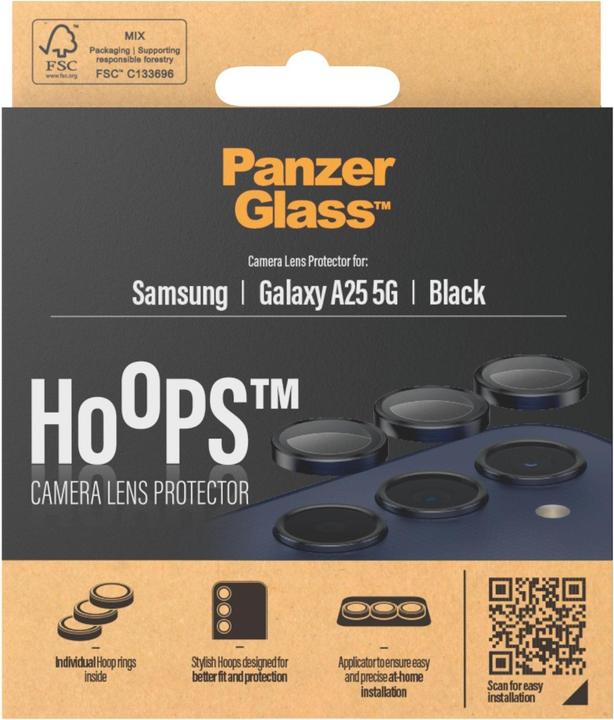 Actual product image PanzerGlass Hoops Camera Lens Protector (1 Piece, Samsung Galaxy A25)