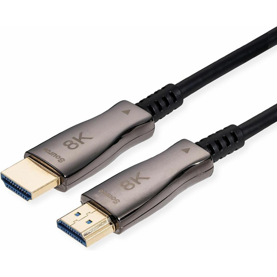 Value Ultra HDMI Aktiv Optisches 8K Kabel (50 m, HDMI), Video Kabel