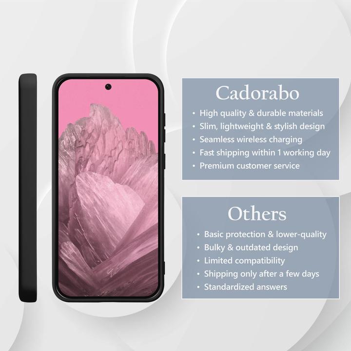 Image du produit Cadorabo Coque pour Google Pixel 9 TPU Liquid Silicone Case (Google Pixel 9)