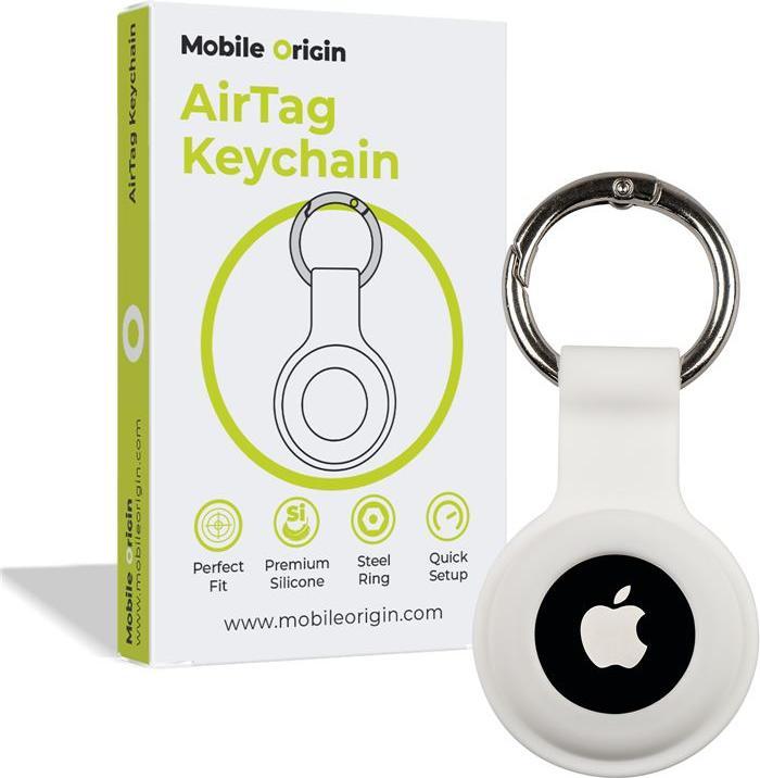 Produktbild Mobile Origin AirTag KeyChain white