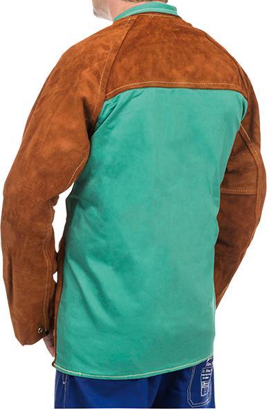 Actual product image Magni Weldas 44-7300/96/P/XXL Welding jacket "Leather Proban" size XXL (XXL)