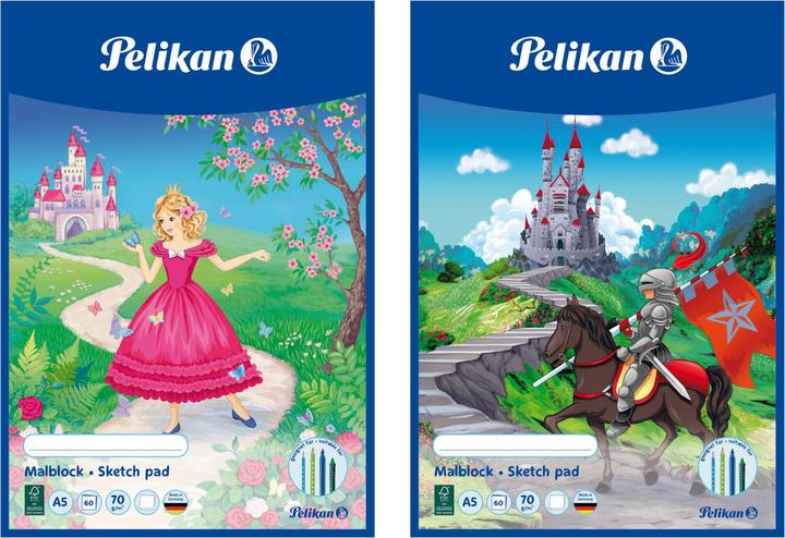 Actual product image Pelikan Colouring pad C5 assorted (A5)