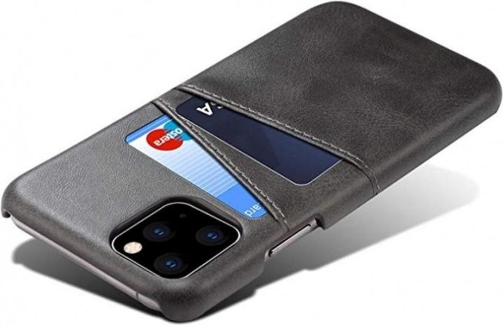 Screenguard Apple iPhone 12 Pro CardCaddy Leder Backcase mit Kartenfächern (Apple iPhone 12 Pro)