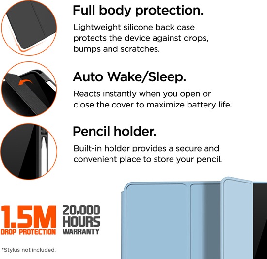 Immagine prodotto Eiger Storm 250 Stylus Case (iPad mini 2021 (6a generazione), iPad mini 2024 (7a generazione))