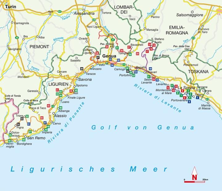 Produktbild Wanderurlaubsführer Cinque Terre Ligurien (Deutsch, Michael Pröttel, 2018)