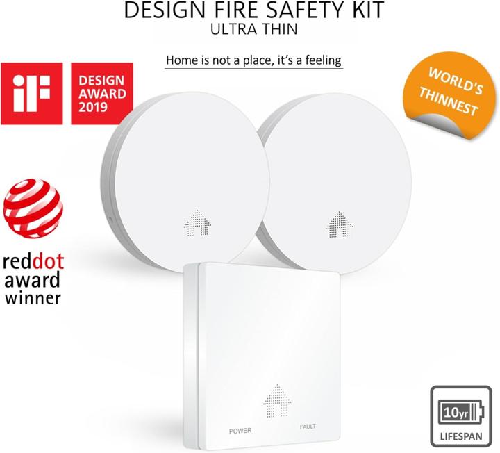 Actual product image Elro FF4610 design fire protection kit