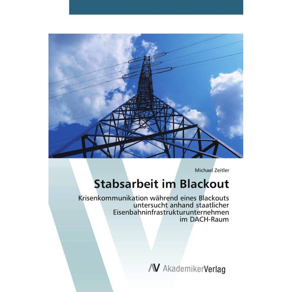 Stabsarbeit im Blackout, Fachbücher von Michael Zeitler
