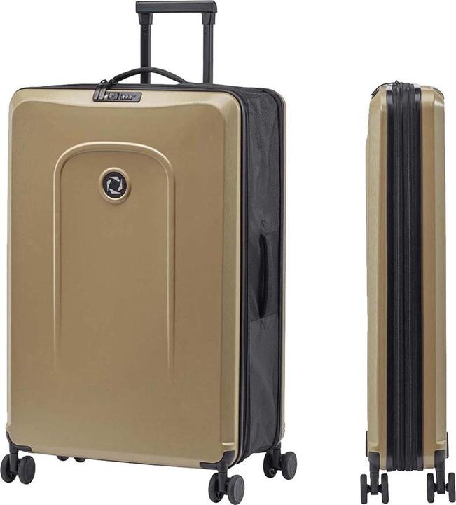 Senz foldaway Check in Trolley 76 cm Champagner Brown (76 l)