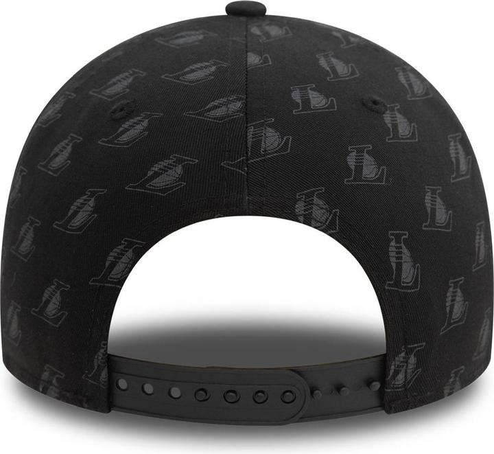 Actual product image New Era 9Forty Strapback Cap MONOGRAM Los Angeles Lakers (One size)