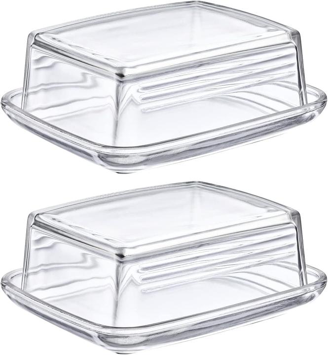 Actual product image Westmark 2 Butterdosen Glas, 208522E3