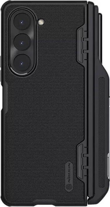 Actual product image Nillkin Super Frosted FOLD Slot+Stand Back Cover for Samsung Galaxy Z Fold 5 Black (Samsung Galaxy Z Fold5)