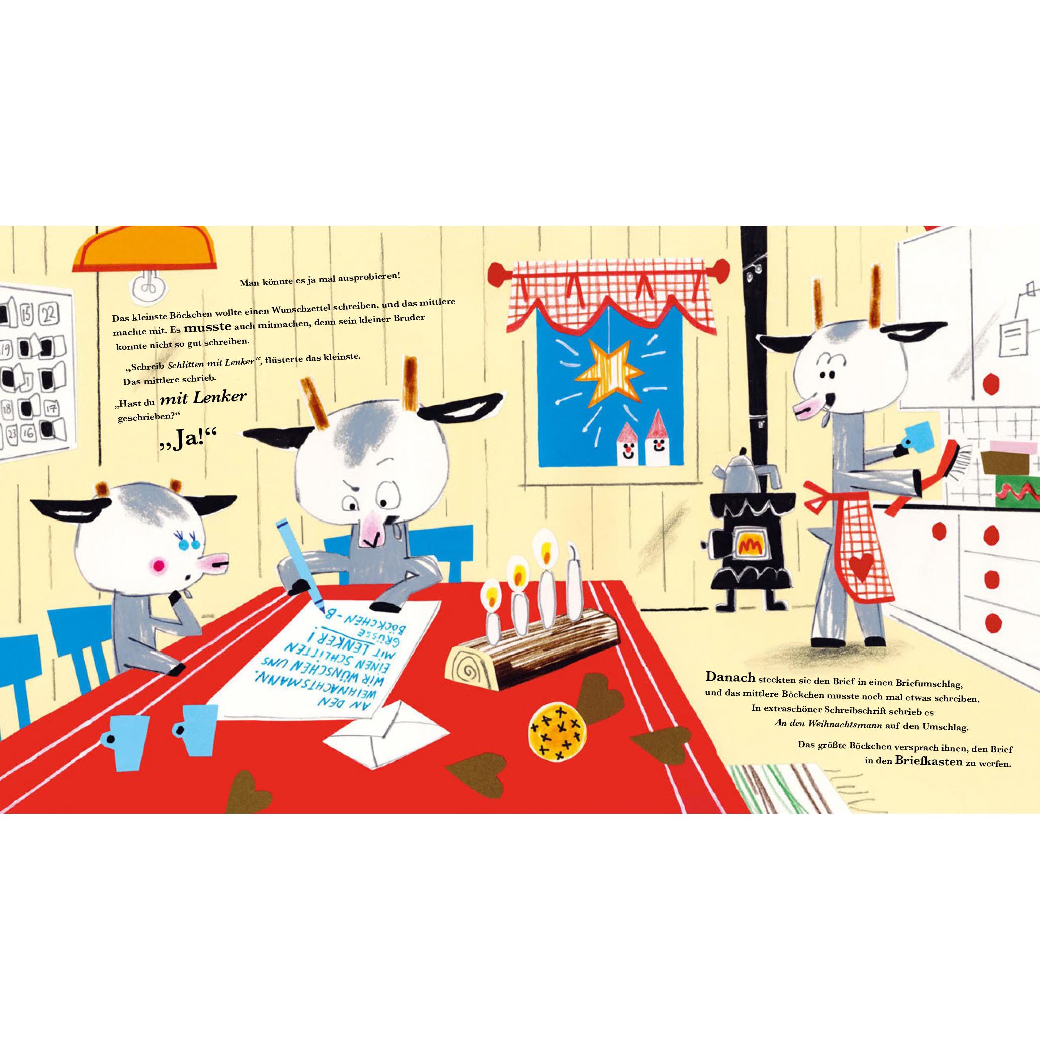 Thumbnail - Rørvik:Die Böckchen-Bande feiert Weihna, Kinderbücher von Gry Moursund, Bjørn F. Rørvik, Monika Osberghaus
