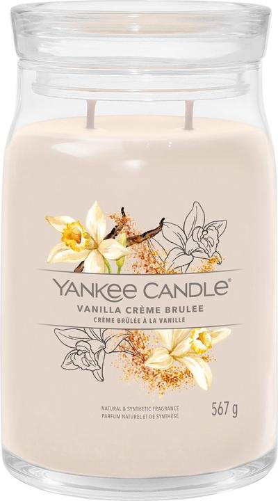 Actual product image Yankee Candle Duftkerze Vanilla Crème Brûlée Signature Large Jar