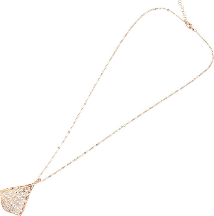 Immagine prodotto Ottaviani Collana in bronzo con glitter argento (60-63 cm)