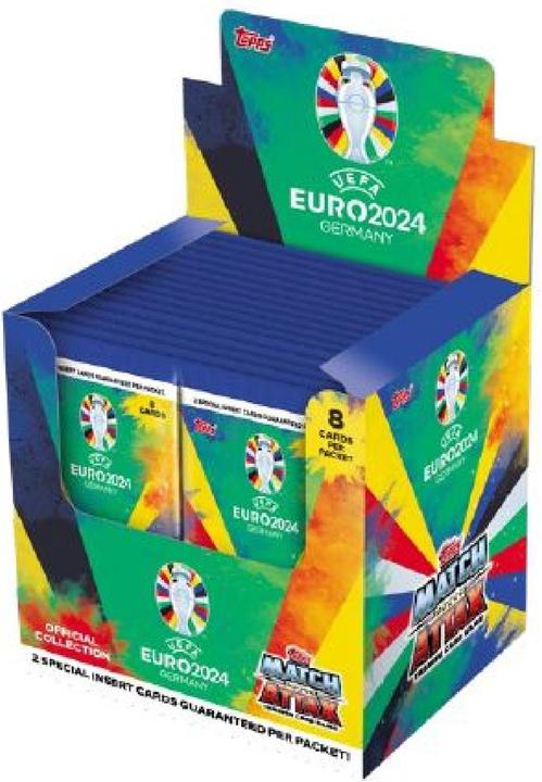Actual product image Topps Euro 2024 Display (German, French, Swiss German, Italian, English, Booster display)
