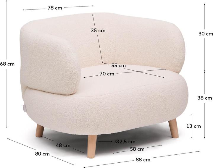 Actual product image Kave Home Luisa