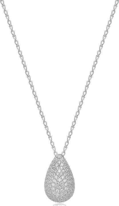 Brosway - Infinite White Fancy Sterling Silver Necklace FIW122 (Argento)