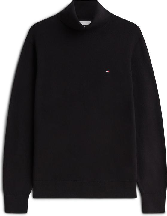 Actual product image Tommy Hilfiger Pima CTN Cashmere Pullover Roll Neck Black (XL)