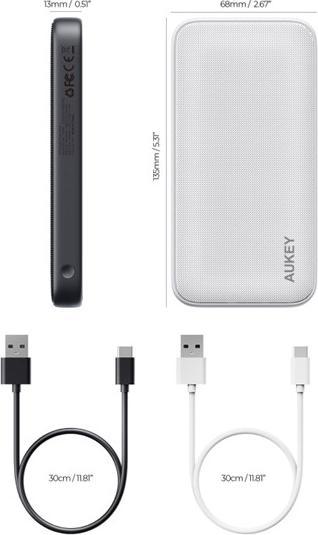 Immagine prodotto Aukey Spark Go (10000 mAh, 15 W, 37 Wh)