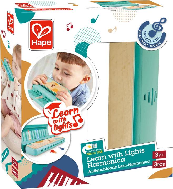 Produktbild Hape Leuchtende Lern-Harmonica (Englisch)