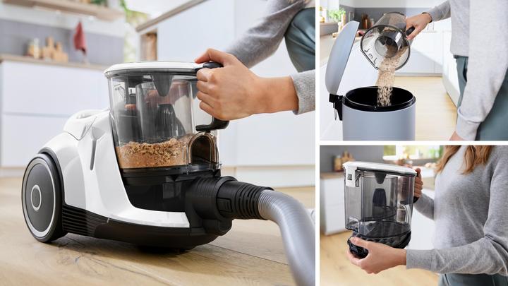 Actual product image Bosch Hausgeräte BGC41XALL GS41 Series / 6 white