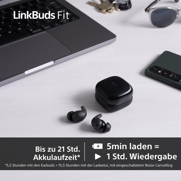 Image du produit Sony LinkBuds Fit (NC, 5.50 h, Sans fil)