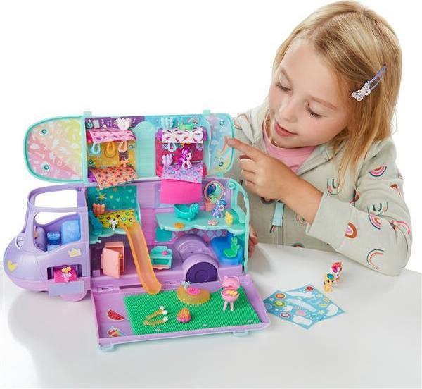 Produktbild My Little Pony Mini World Magic Mare Stream, Wohnmobil Spielset
