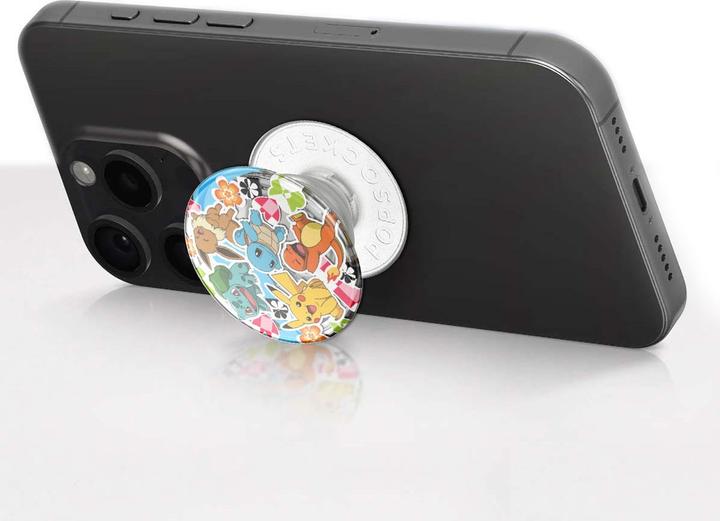 Actual product image PopSockets PopGrip Premium Pokemon Multi Transparent