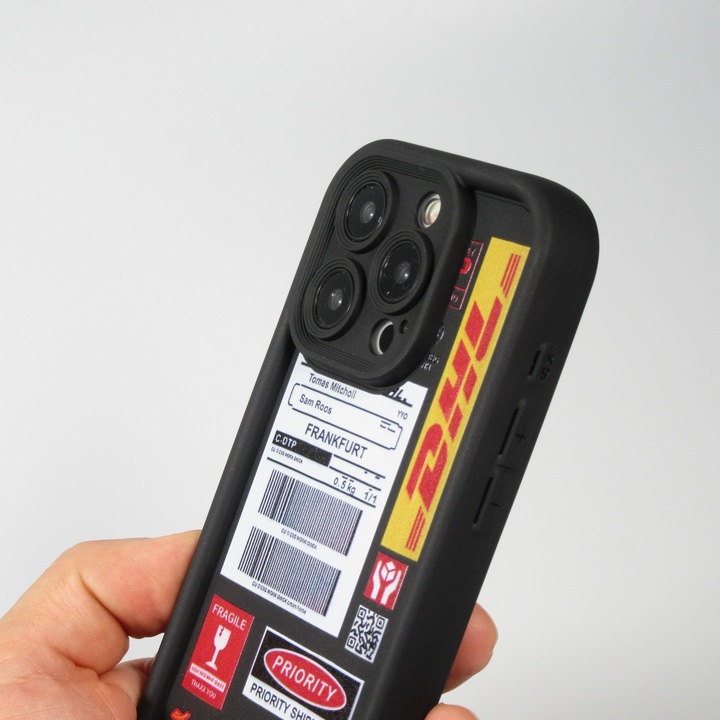 Produktbild PhoneLook Hülle Weiches Silikon DHL Frankfurt mit verstärkten Kanten (Apple iPhone 14 Pro)